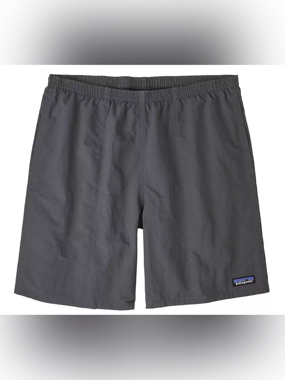 Patagonia Men's 7" Baggies Shorts Forge Grey Size Small NWOT